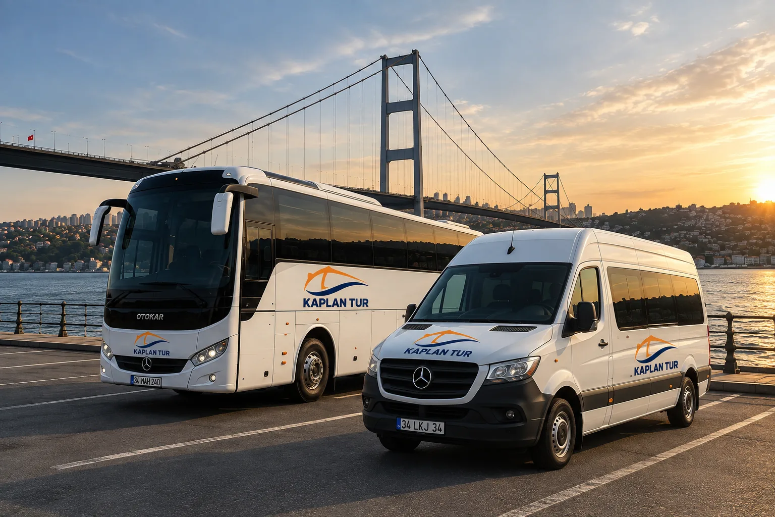 Kaplan Tur personel ve öğrenci taşımacılığı araçları İstanbul